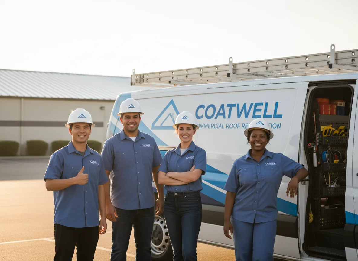 Commercial roof coating company in Marion, OH